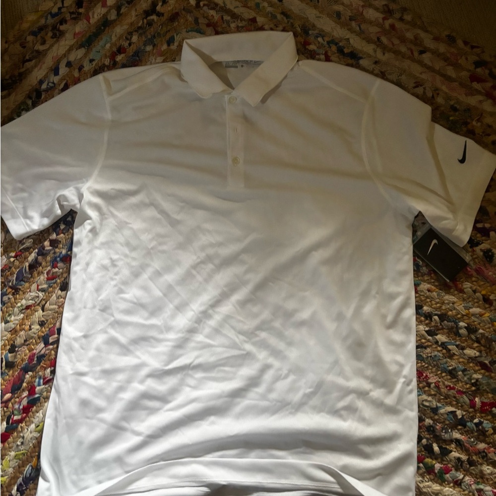Nike White Men’s Performance Polo Shirt